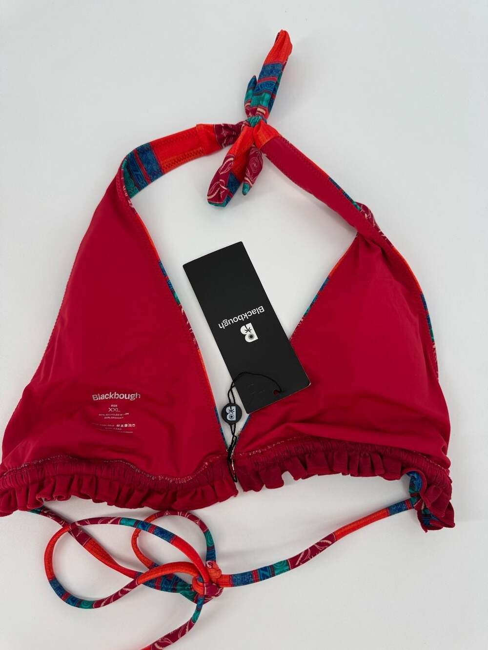 Blackbough Swim Delia Top in Sundance Halter Bikini Top XXL New - Picture 5 of 7